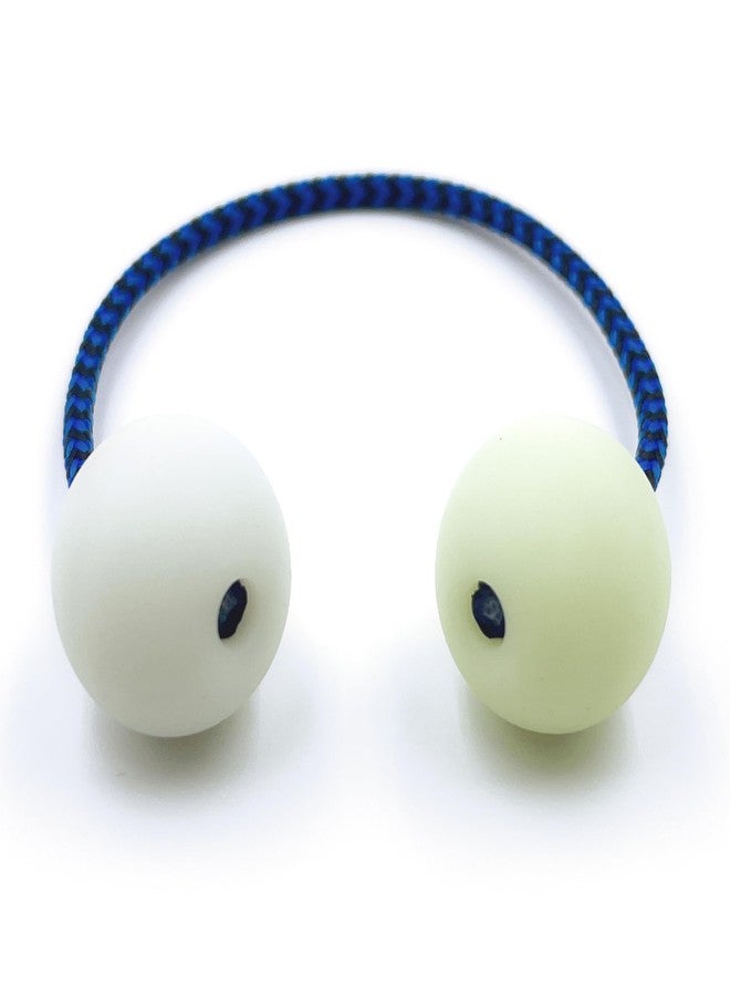 LXQQFUN Silicone Luminous Fidget Beads Skill Toys, Glow-in-The-Dark Beads Fidget Toys, EDC Worry Fidget Beads/Green and Blue, Gifts for Skill Players - Image 3